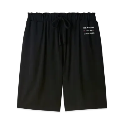 GELATO PIQUE x JOEL ROBUCHON Cool Touch Sensation One Point Shorts "Black"