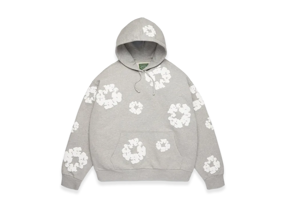 DENIM TEARS Cotton Wreath Hoodie "Grey"