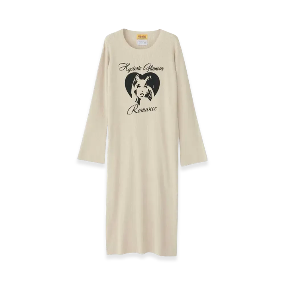 HYSTERIC GLAMOUR HG Romance One Piece "Beige"