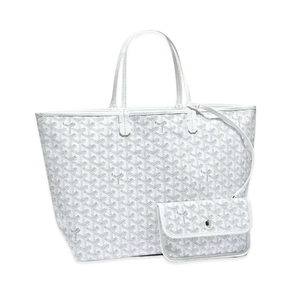 Goyard Saint Louis PM Bag "White"