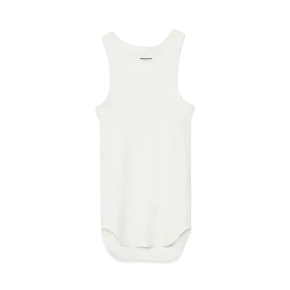 FUMIKA UCHIDA Needle Drawing Tank Top "White"