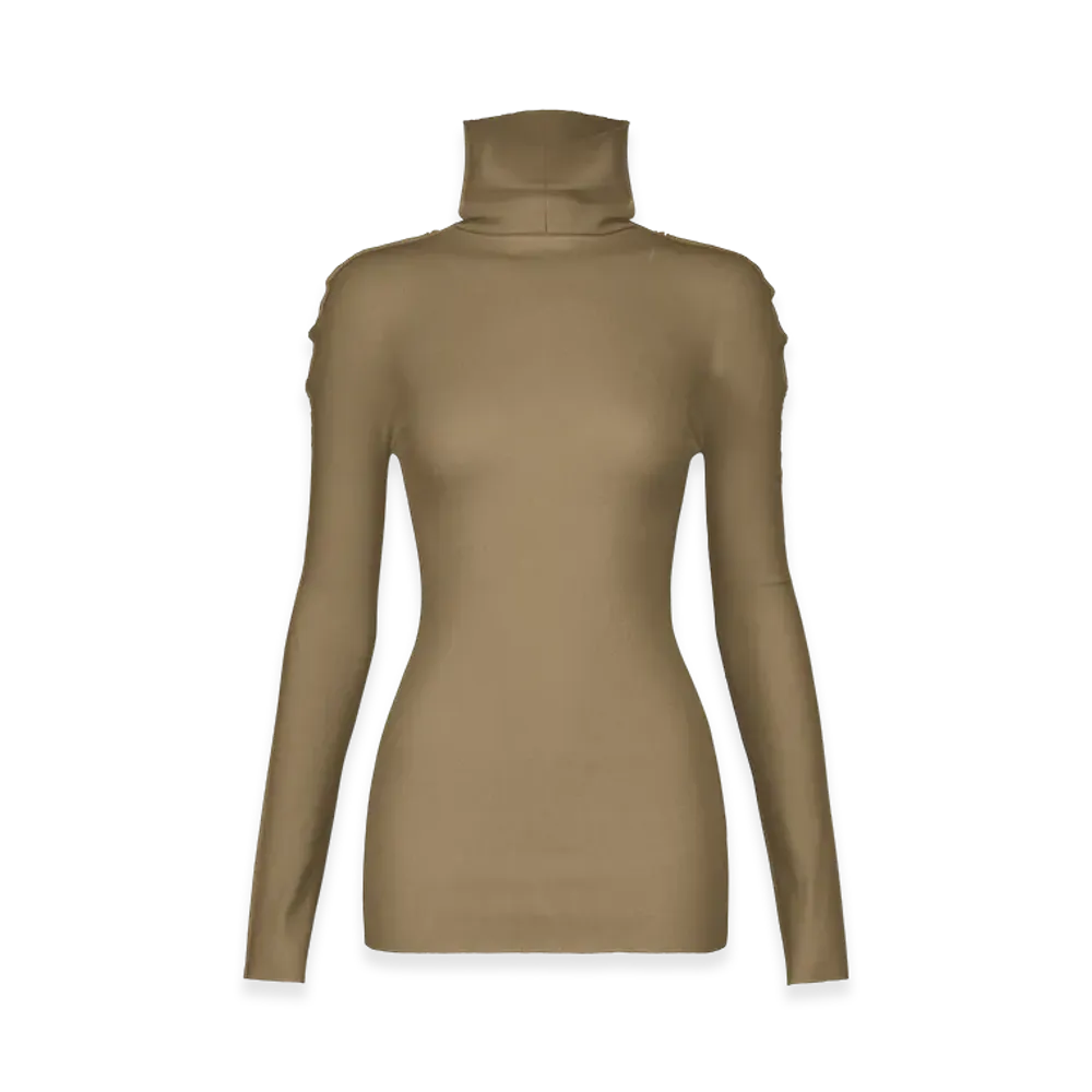 ISSEY MIYAKE Cotton Baguette-56 "Greige"