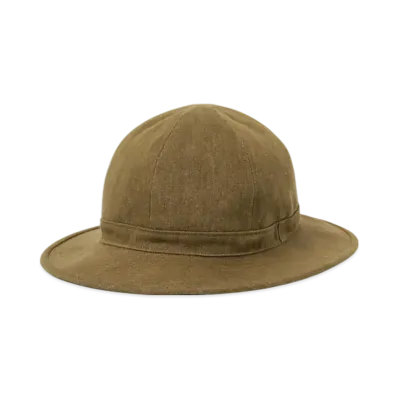 BEAMS MIL Hat Brown Denim "Brown"