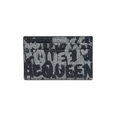 Alexander McQUEEN Card Case "Black"