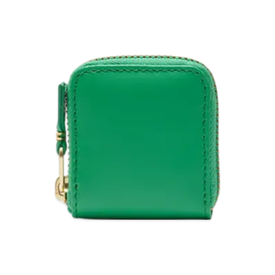 COMME des GARCONS Wallet Colored Leather "Green"