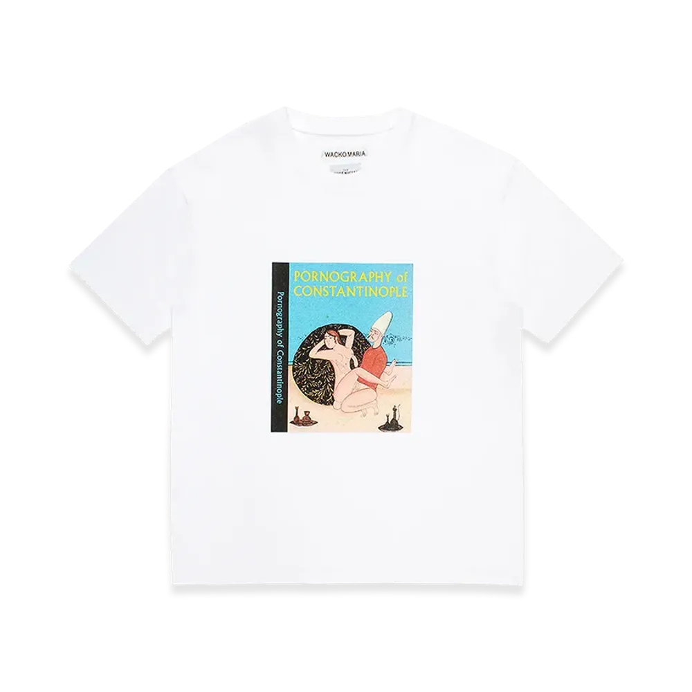 WACKO MARIA x The Phoenician Scheme Washed Heavy Weight T-Shirt "White"