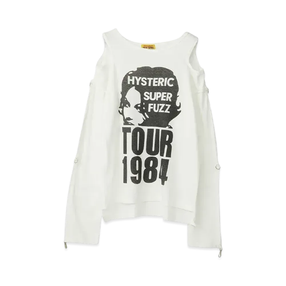 HYSTERIC GLAMOUR Tour 1984 Pullover "White"