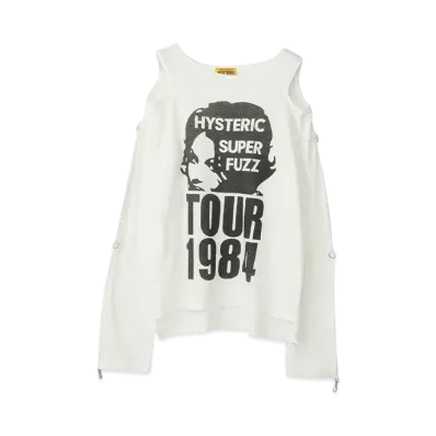 HYSTERIC GLAMOUR Tour 1984 Pullover "White"