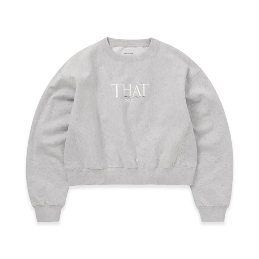 thisisneverthat That 2010 W Crewneck "Heather Grey"