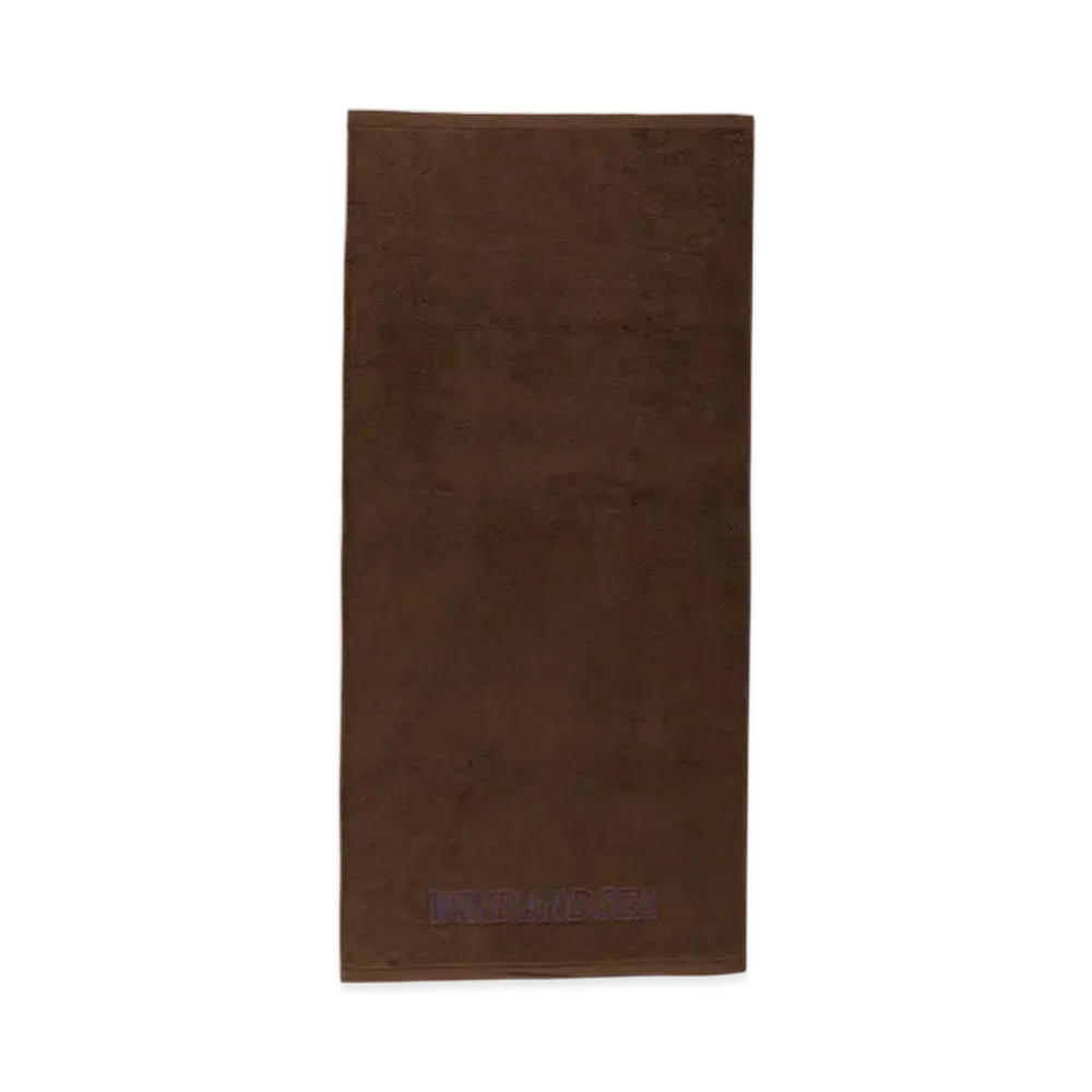 WIND AND SEA Sea Bath Towel "Brown"