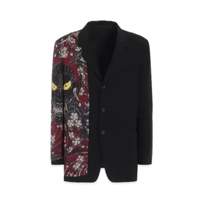 WILDSIDE Yohji Yamamoto x Ryu Ga Gotoku Studio Hannya Jacket "Black"