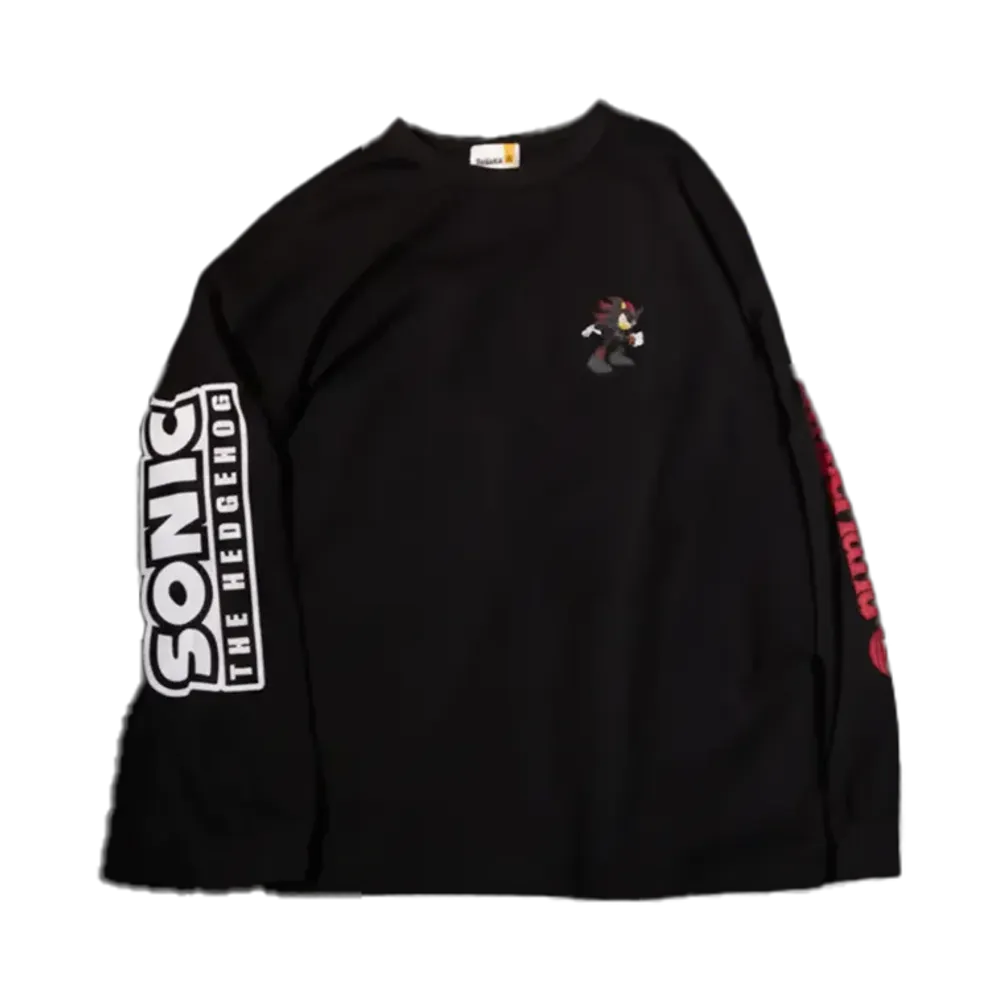 Timberland x SONIC THE HEDGEHOG Long Sleeve Graphic Tee "Black"