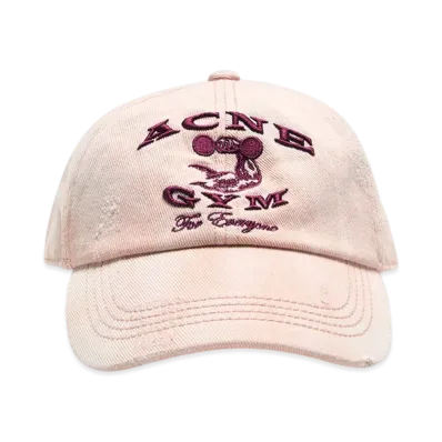 Acne Studios Logo Cap "Pink"