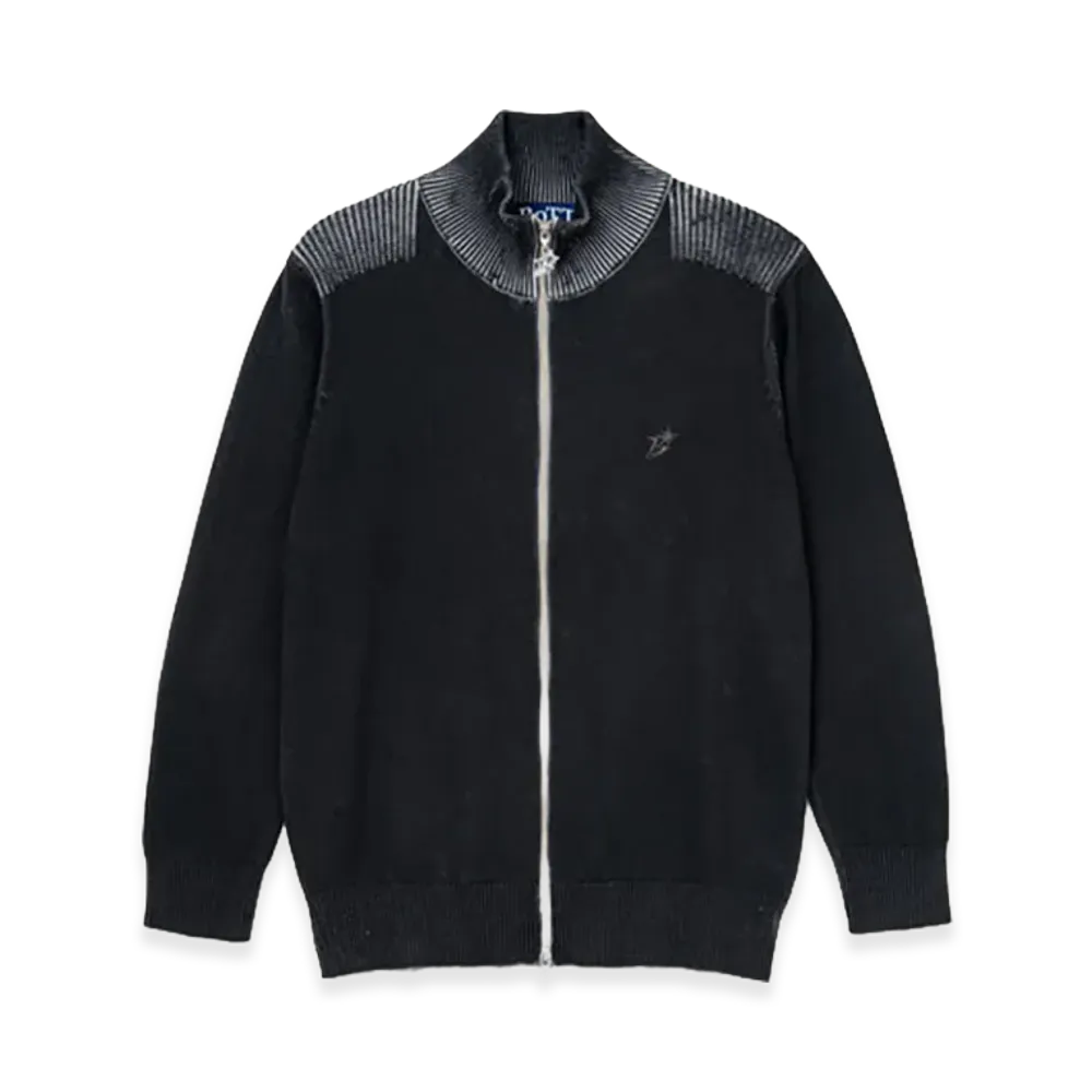 BoTT Zip-up Driver's Knit "Black"