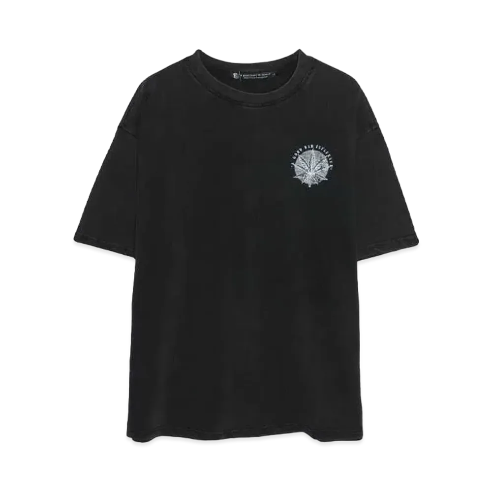 A GOOD BAD INFLUENCE PEACE T-SHIRT "BLACK"