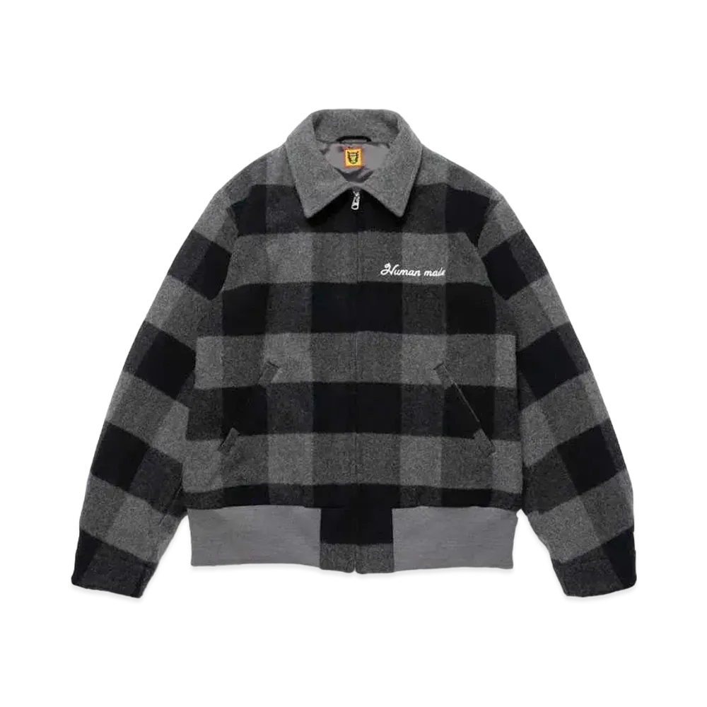 HUMAN MADE ZIP-UP LUMBER JACKET "Black"