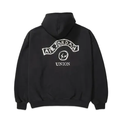 Nike Jordan x FRAGMENT x UNION Zip Hoody "Black" (Asia Size) IR0642-010