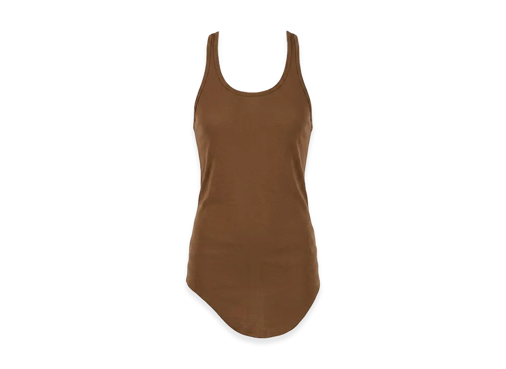 Rick Owens DRKSHDW Cotton Tank Top "Brown"