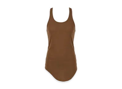 Rick Owens DRKSHDW Cotton Tank Top "Brown"