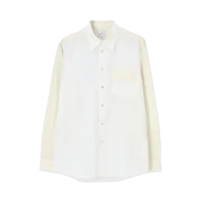 Paul Smith Mix-Up Panel Shirt "OffWhite"