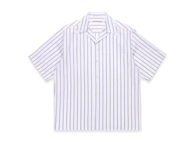 WACKO MARIA x Soktas Striped Open Collar Shirt "Purple"