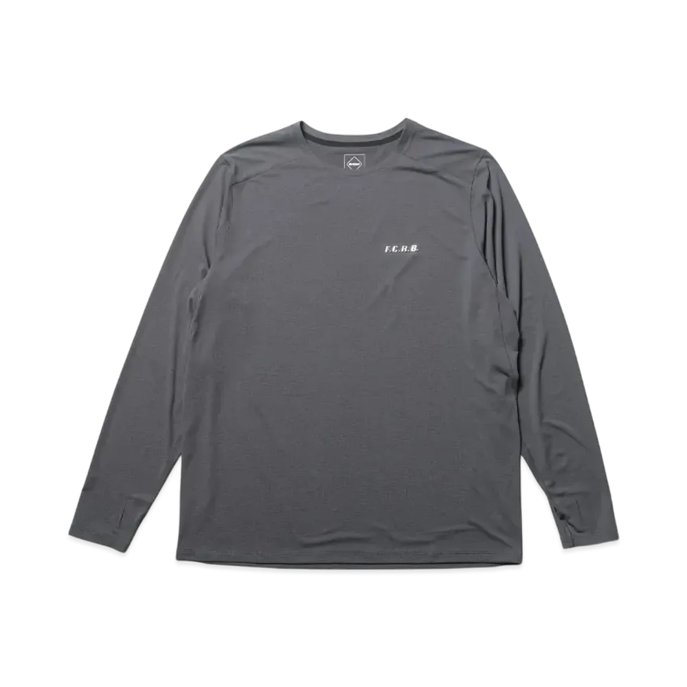 F.C.Real Bristol Tech L/S Trail Top "Gray"