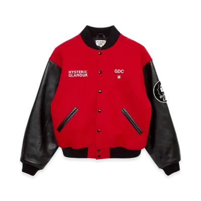 HYSTERIC GLAMOUR x GDC Stadium Jumper "Red"