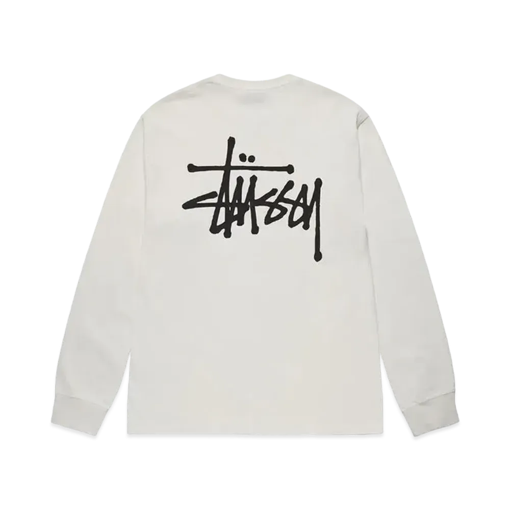 Stussy Basic Stussy Pigment Dyed LS Tee "Natural"
