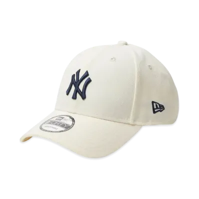 NEW ERA 9Forty MLB Woven Label New York Yankees "Chrome White"