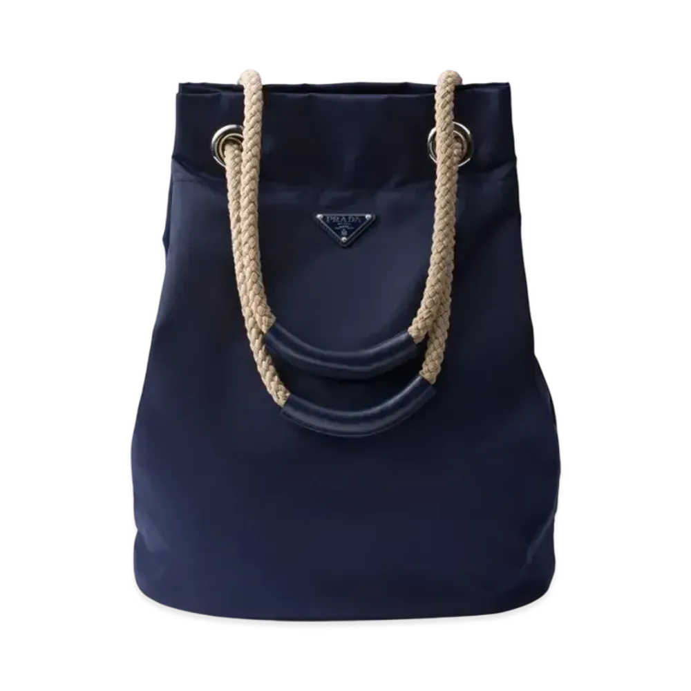 PRADA Mariner Re-Nylon Tote Bag "Navy"