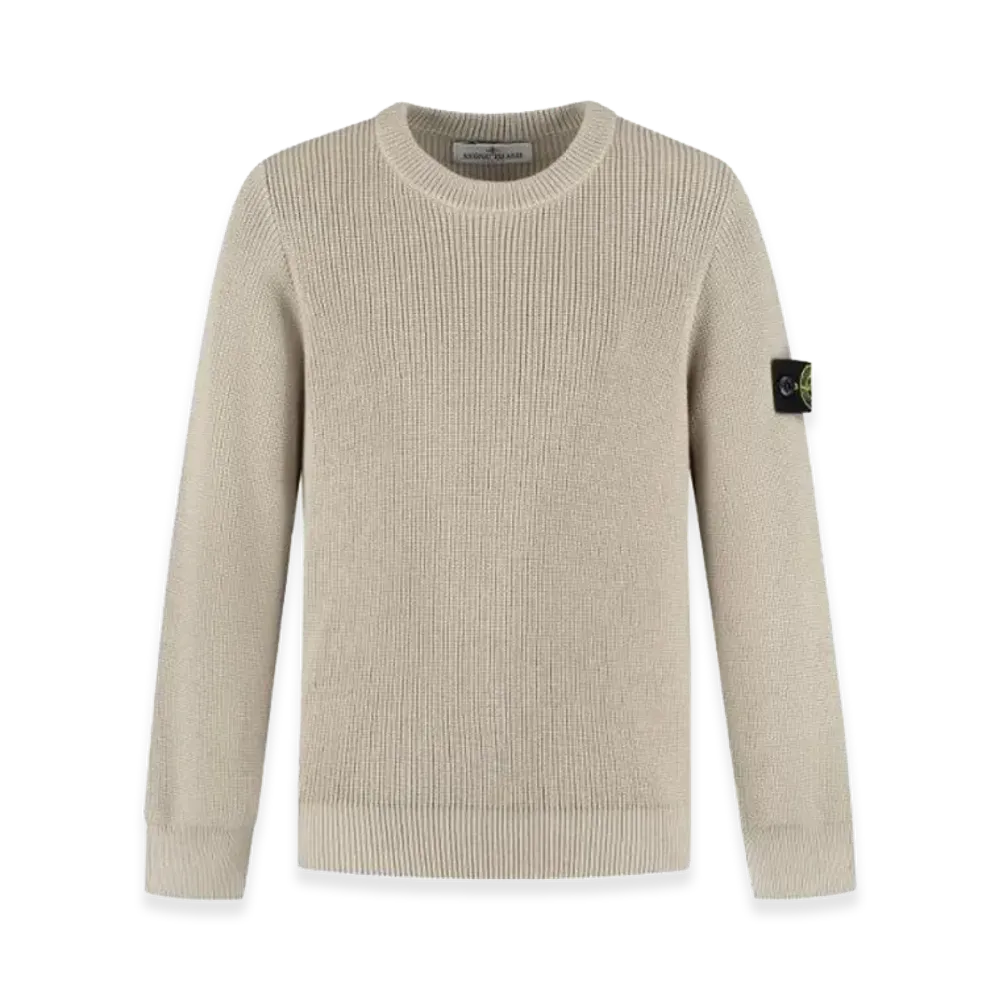 Stone Island Kids Sweaters "Beige"