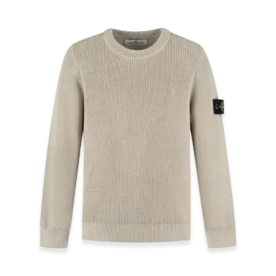 Stone Island Kids Sweaters "Beige"