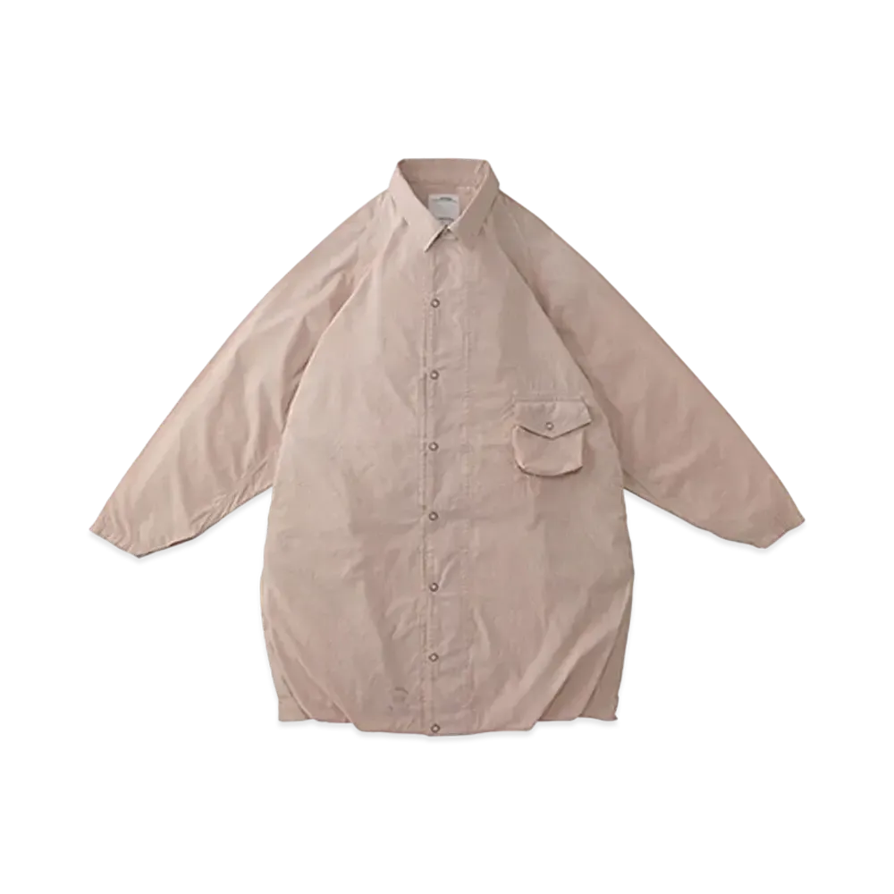visvim FOUR WINDS COAT (C/SI) "Pink"
