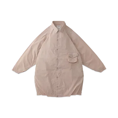 visvim FOUR WINDS COAT (C/SI) "Pink"