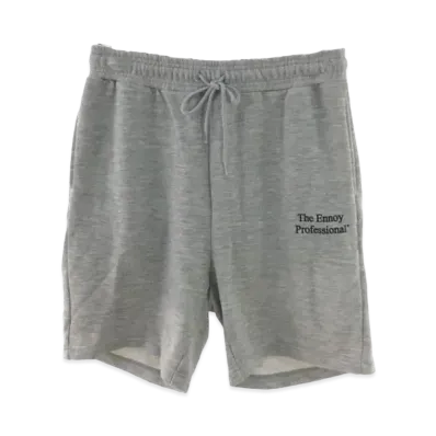 ENNOY 20SS Sweat Short Pant "Grey" SS20BRENPT02AM