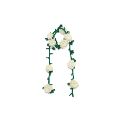 UNDERCOVER SCARF "White"