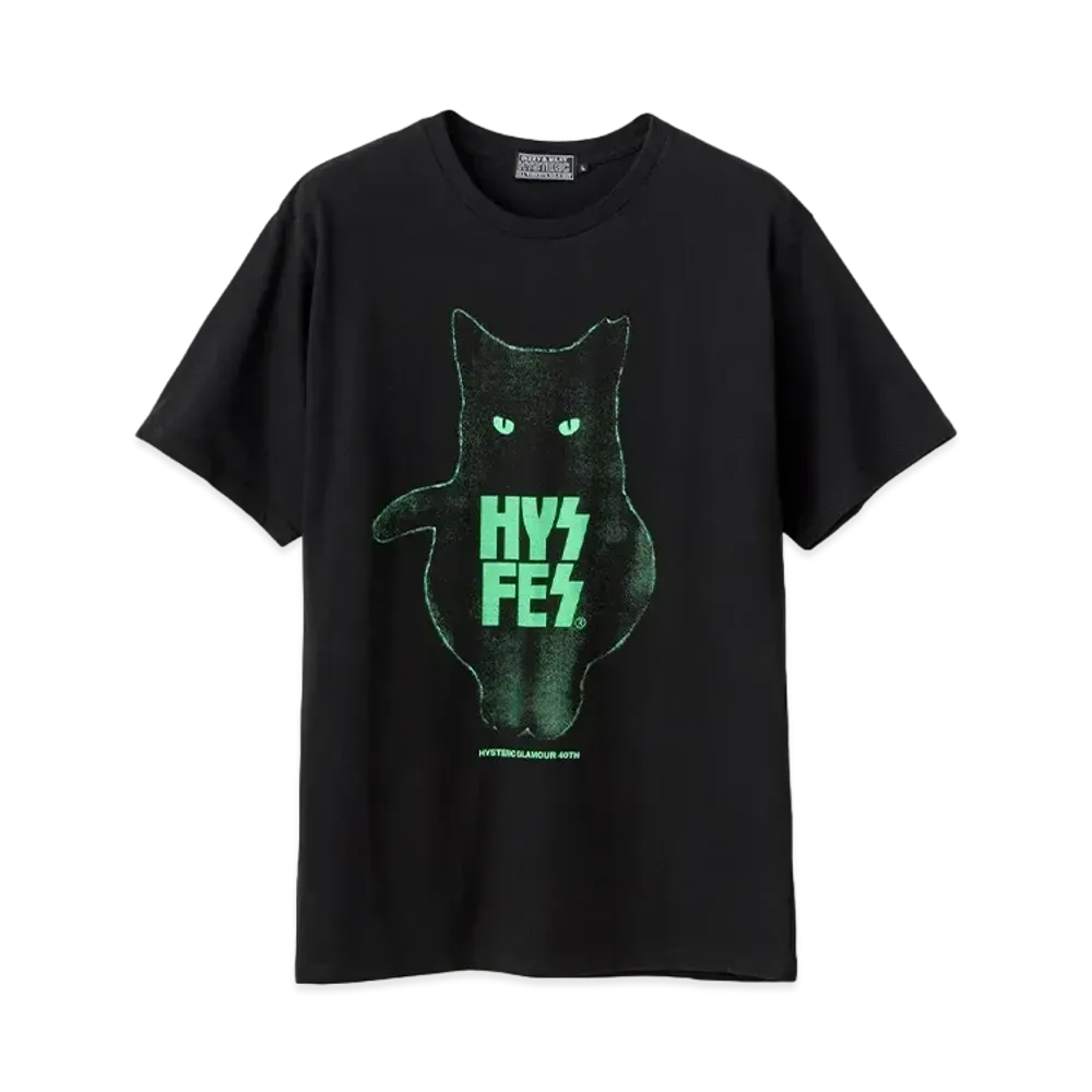 HYSTERIC GLAMOUR Hys Fes T-Shirt "Black"