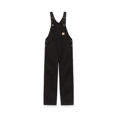 Carhartt WIP Bib Overall "Black/Rinsed"
