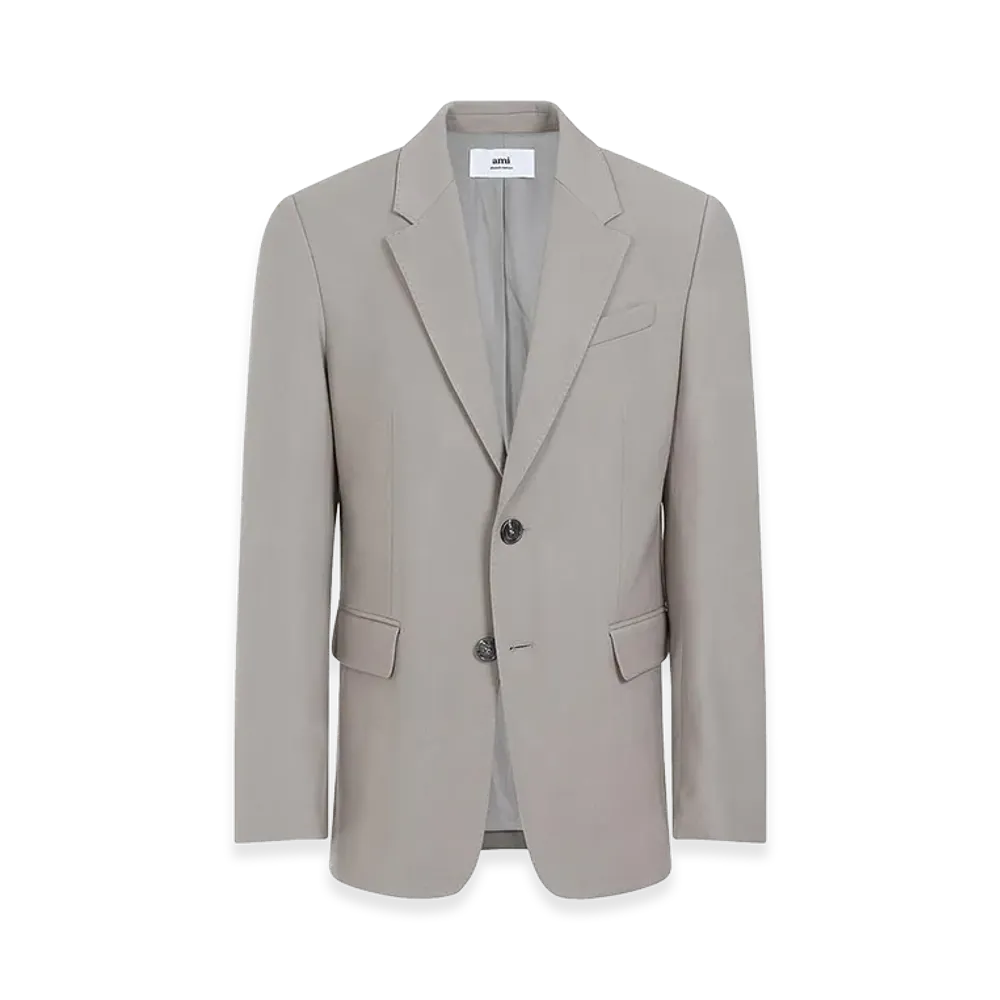 AMI PARIS Two Buttons Jacket "Light Taupe"