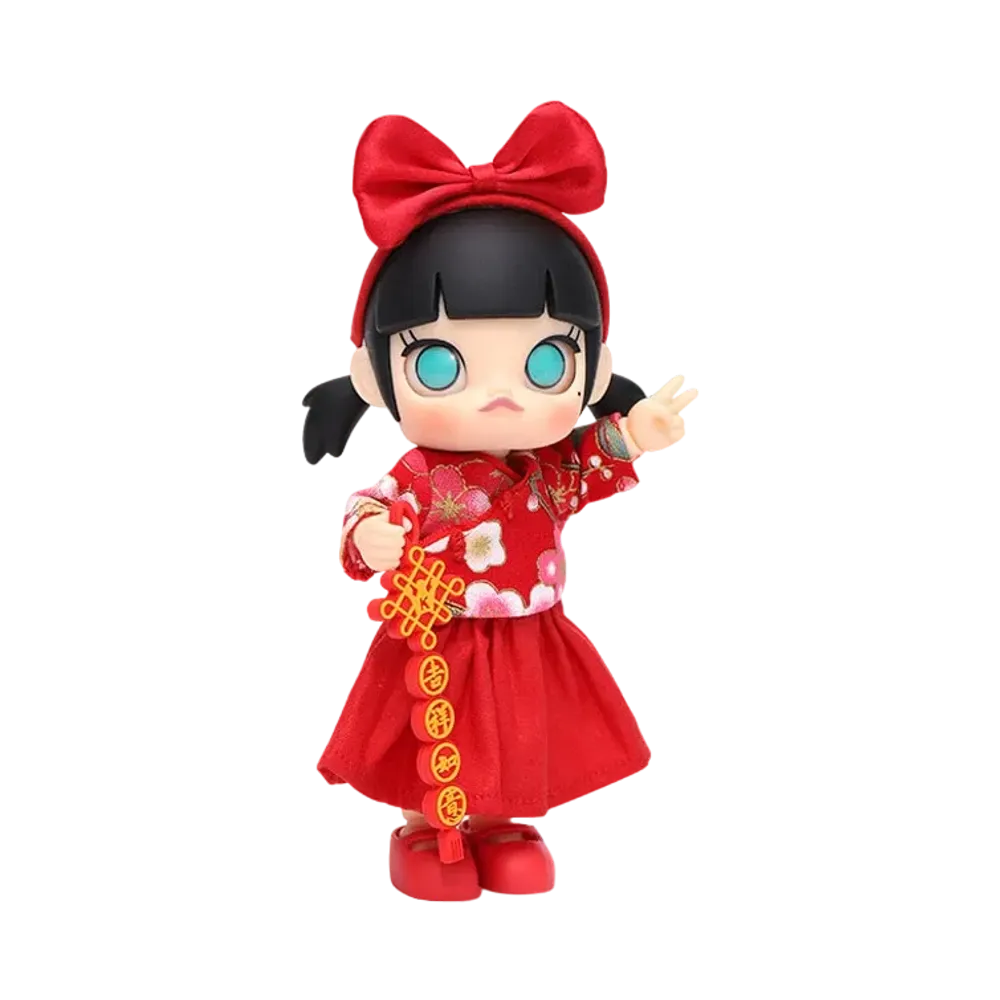 POP MART "BJD" MOLLY Chinese dress