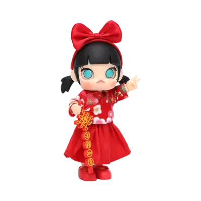 POP MART "BJD" MOLLY Chinese dress
