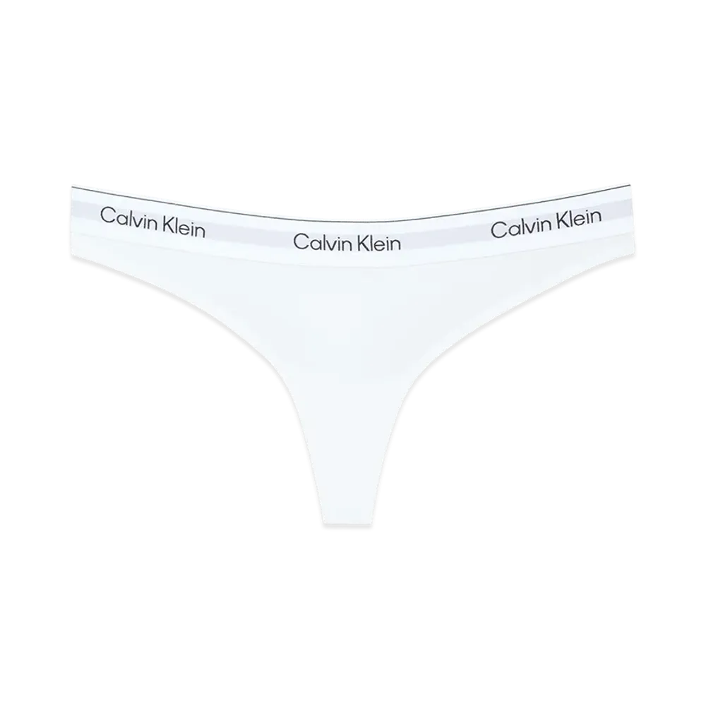 Calvin Klein Icon Cotton Modal Thong "White"