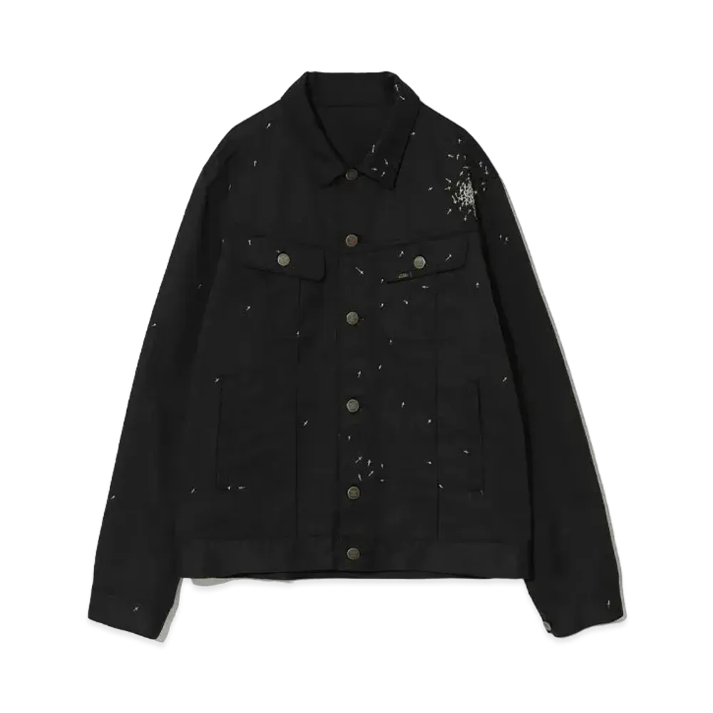 UNDERCOVER Polyester Blend Cotton Jacket "Black"