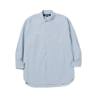 NEIGHBORHOOD Long Length Shirt LS "Blue"