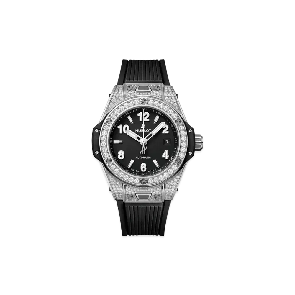 HUBLOT Big Bang One Click Steel Pave 33mm