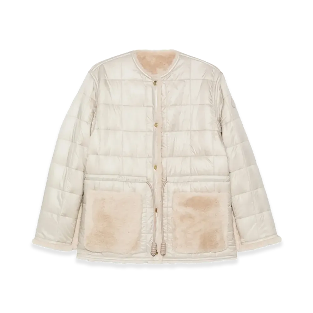 MONCLER Women's Quilted Jacket "Beige"