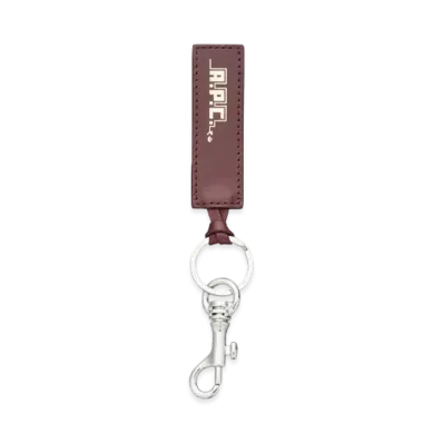 A.P.C. Lny 25 Key Ring "Wine Red"