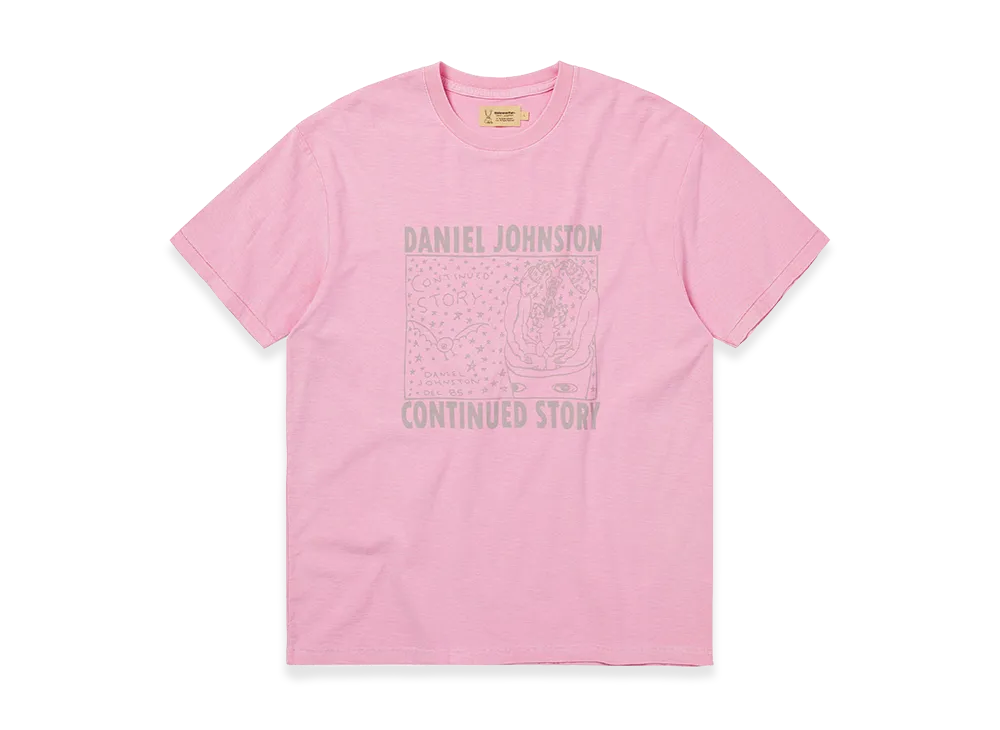 thisisneverthat x Daniel Johnston Continued Story Tee "Soft Pink"