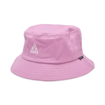 HUF Set Triple Triangle Bucket Hat "Mauve"