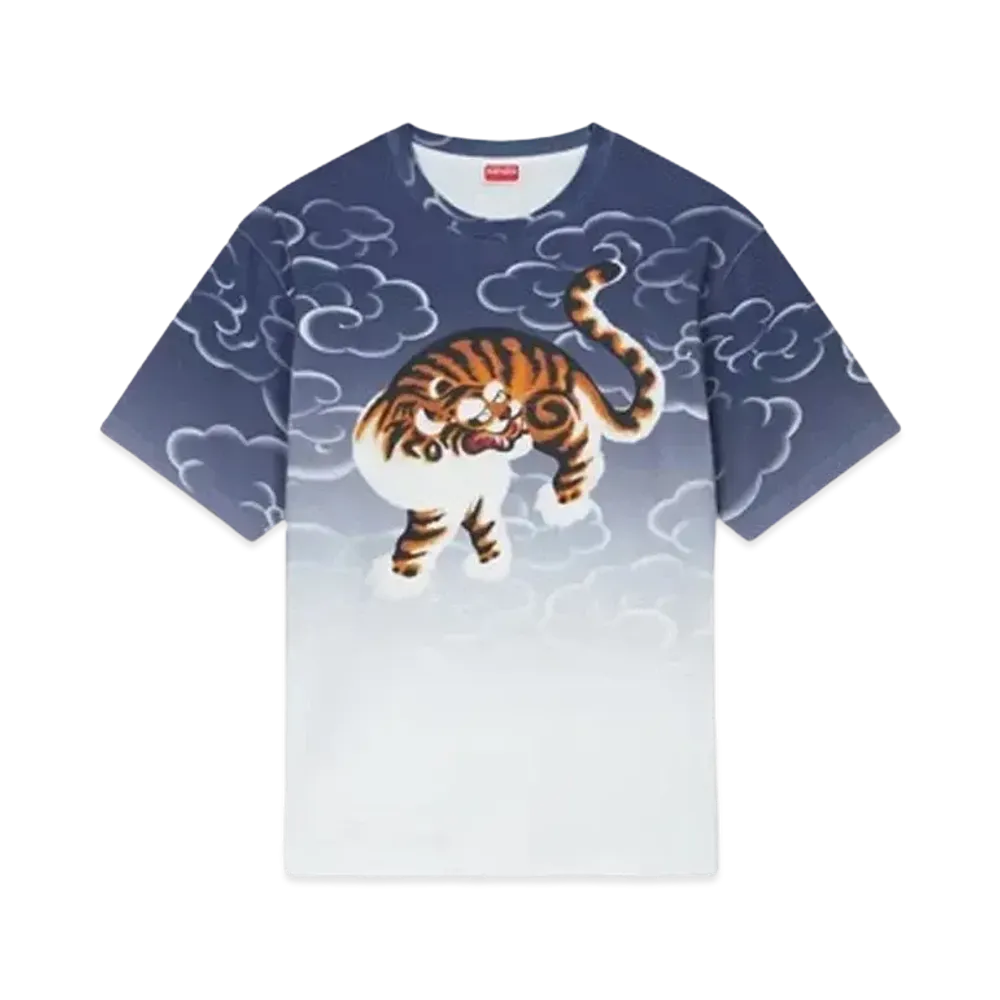 KENZO 'Cloud Tiger' Oversize T-shirt Unisex "Multi"
